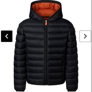 New!Save The DuckDony puffer Jacket - Boys' Black/Ginger